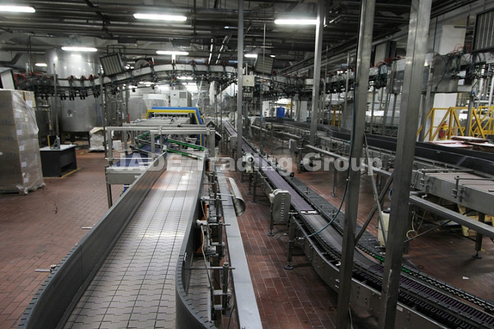 PET Line Krones 18 000 bph - Full Bottle Conveyors
