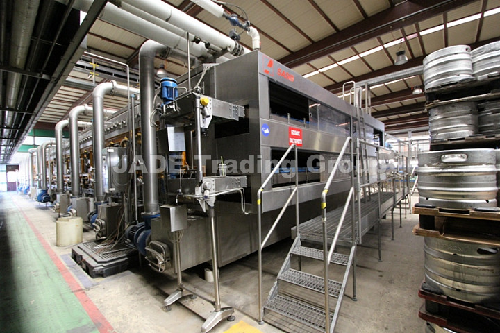 Tunnel Pasteurizer Double Deck Sasib PAMA with Walking Beam system