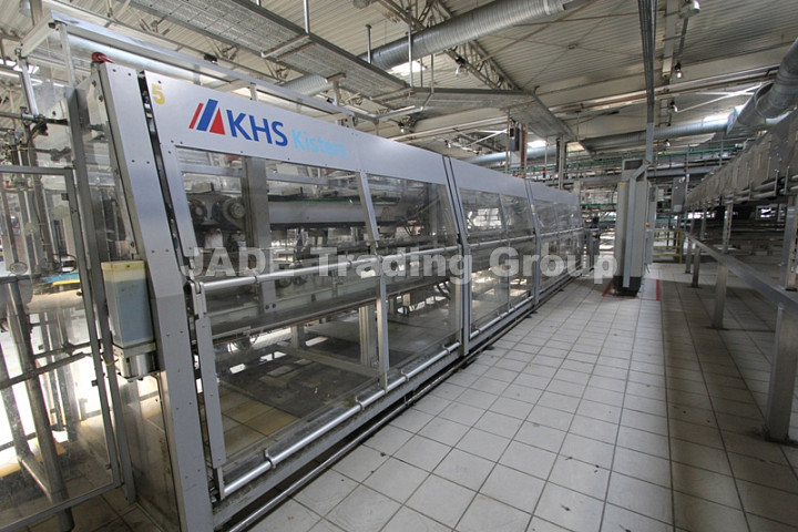 Glass Line Krones 50 000 bph - KHS Innopac WP 80 WrapAround packer