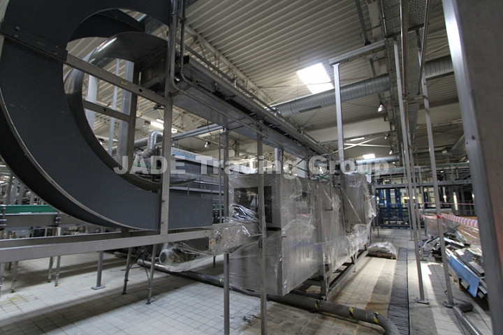 Glass Line Krones 50 000 bph - Crate washer