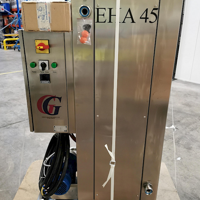 2019 Пастеризатор сока Gebhardt EHA45 с электрическим подогревом 450 л / ч - не устанавливался
