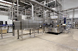 Aseptic Filling Line Krones 18000 bph - Container drying and labelling