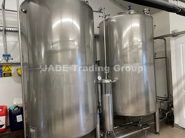Aseptic Line Product Mixing Tanks
