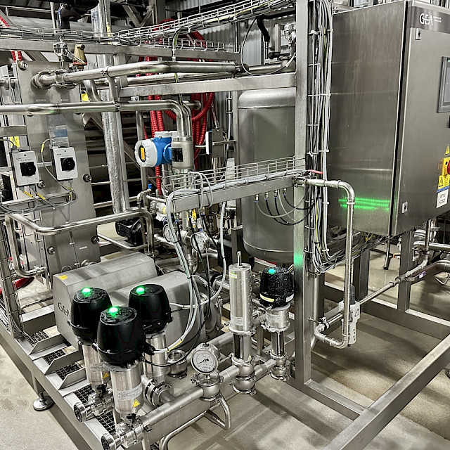 2018 - Pasteurizador Flash GEA MICRO 50hl/h para Cerveza