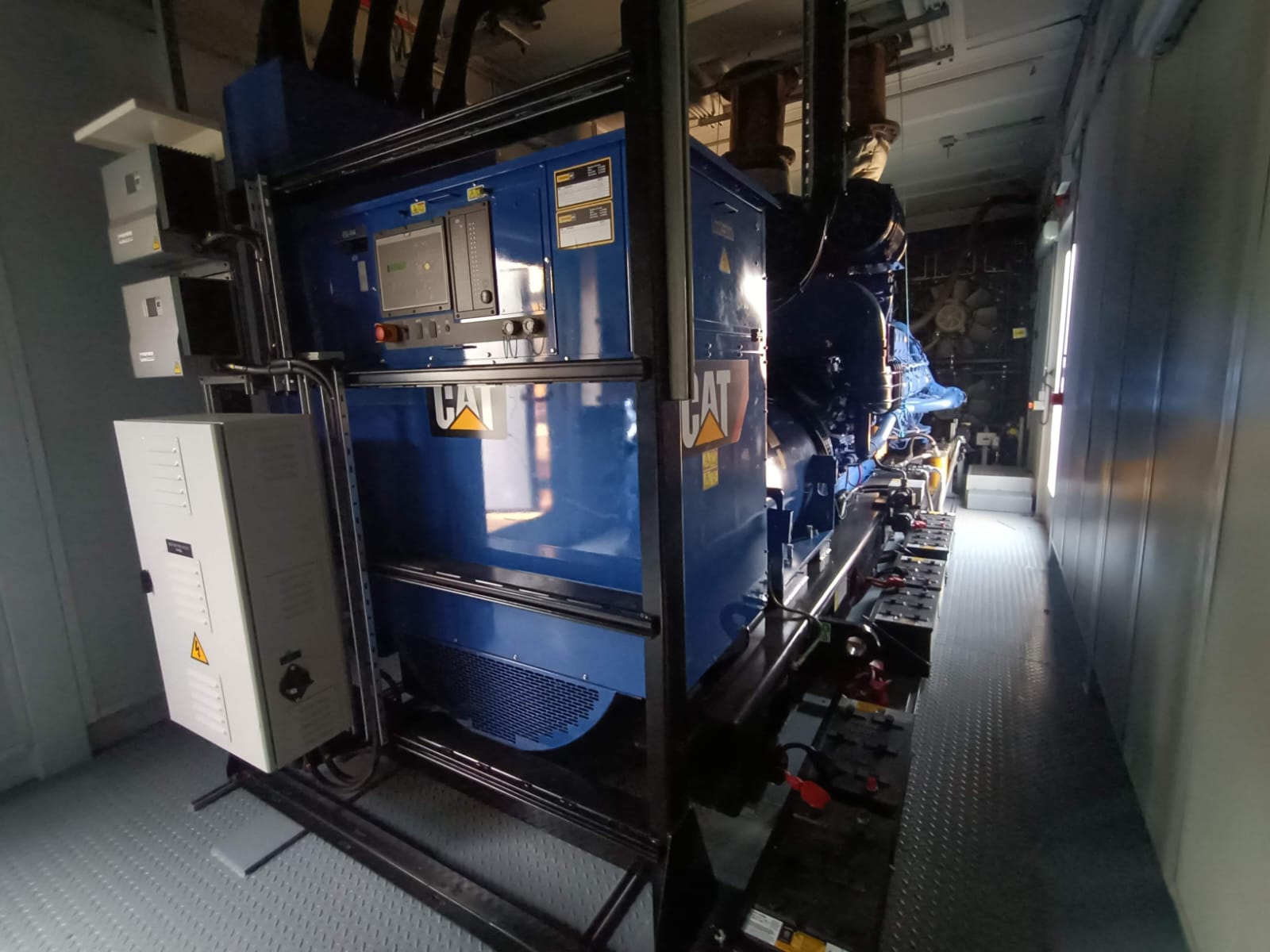 Diesel Generators 7 x 2400 kW / 50Hz Containerized CAT C175-16 Gensets