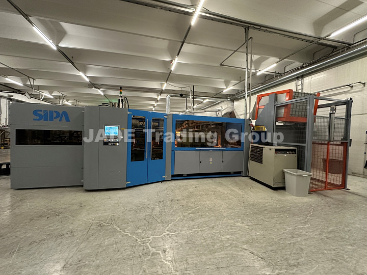 PET Bottle Production and Transportation Line With 2 SIPA SFL 4 Blow Moulders and VETRO Air Conveyor Line