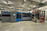 PET Bottle Production and Transportation Line With 2 SIPA SFL 4 Blow Moulders and VETRO Air Conveyor Line