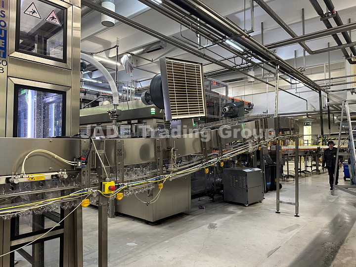PET Bottle Production and Transportation Line With 2 SIPA SFL 4 Blow Moulders and VETRO Air Conveyor Line