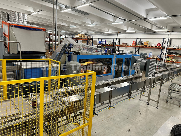 PET Bottle Production and Transportation Line With 2 SIPA SFL 4 Blow Moulders and VETRO Air Conveyor Line