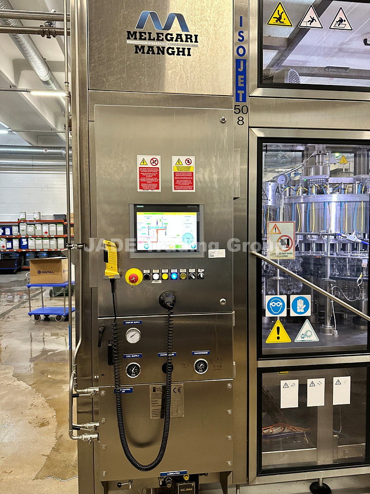 Isobaric Filler Capper Melegari EP 50-8