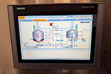 Braukon 2-vessel microbrewery - brewline HMI