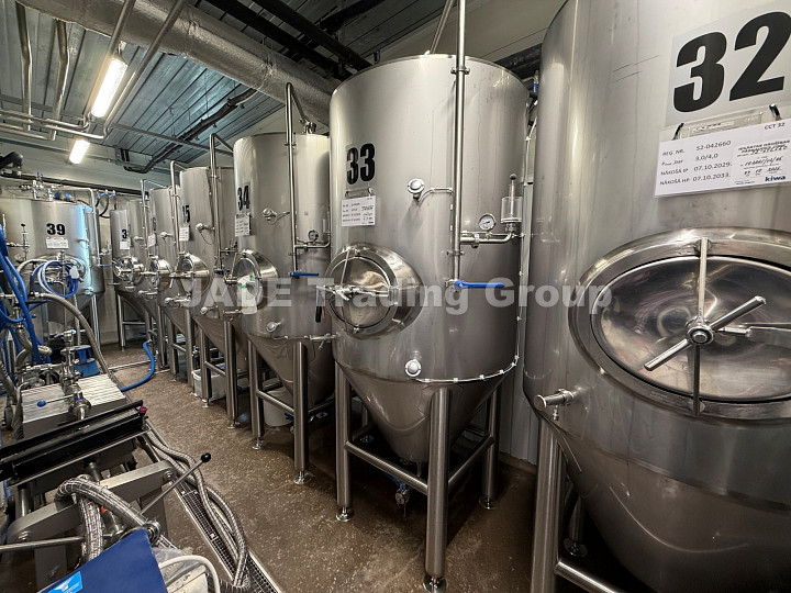 Braukon 2-vessel microbrewery - Cellar CCTs