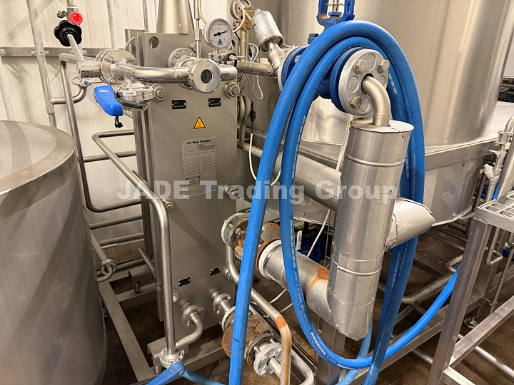 Braukon 2-vessel microbrewery - Wort Boiler