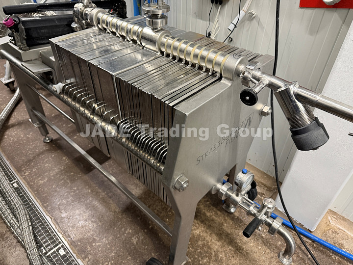 Braukon 2-vessel microbrewery - Kieselguhr Filtter