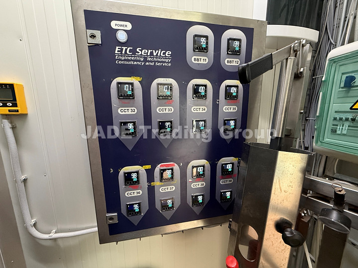 Braukon 2-vessel microbrewery - Cellar Cooling Controls