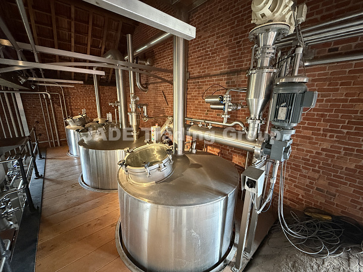 Fully Automated European Made Craft Brewery 30hl/brew, 6-8 brews/24hours