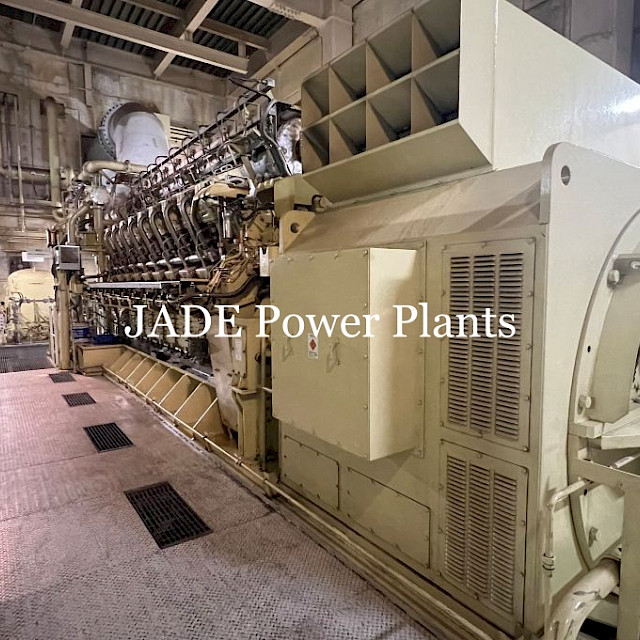Mitsubishi 5.5 MW / 60Hz Natural Gas Generator with BOP (2003)
