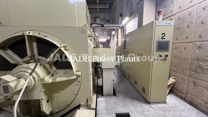 Mitsubishi 5.5 MW Gas Generator with Auxiliaries