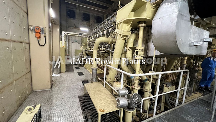 Mitsubishi 5.5 MW Gas Generator with Auxiliaries