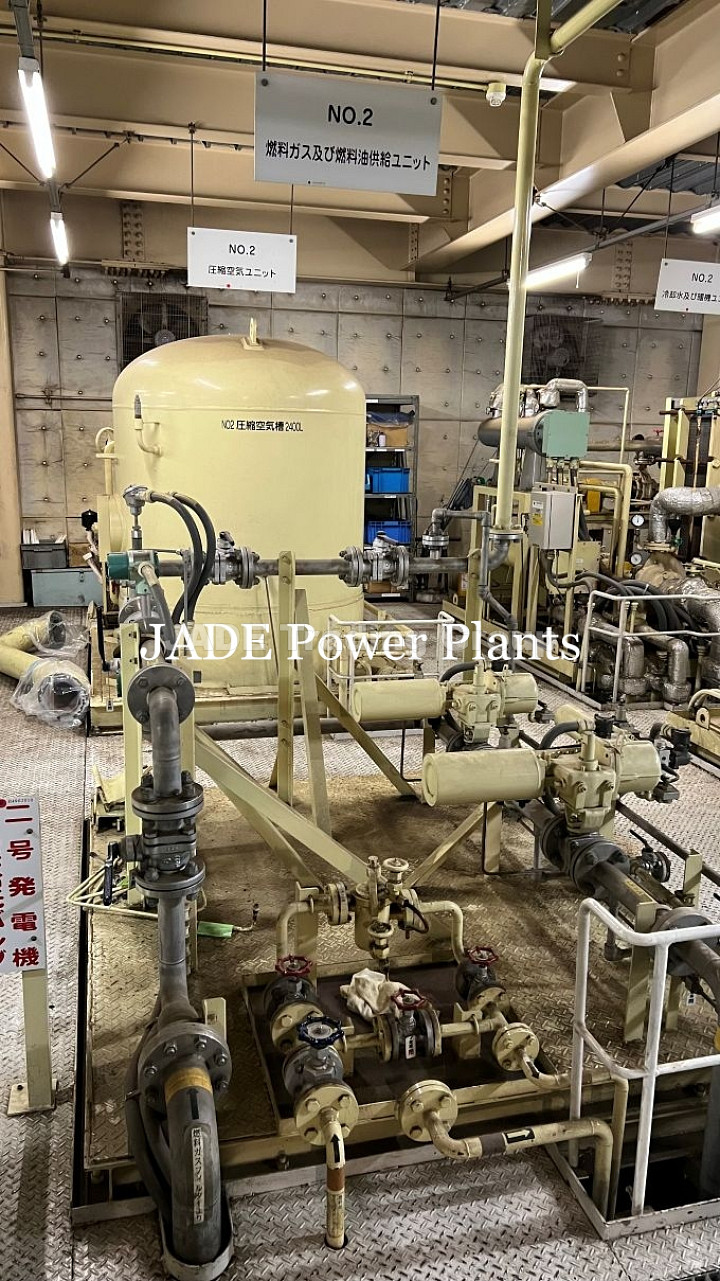 Mitsubishi 5.5 MW Gas Generator with Auxiliaries