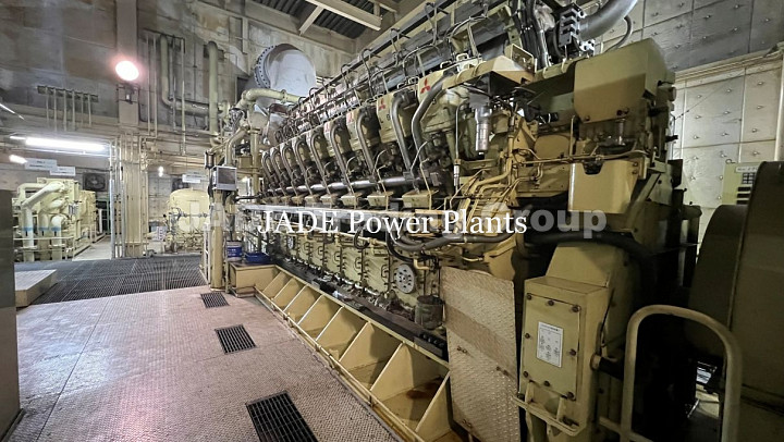 Mitsubishi 5.5 MW Gas Generator with Auxiliaries