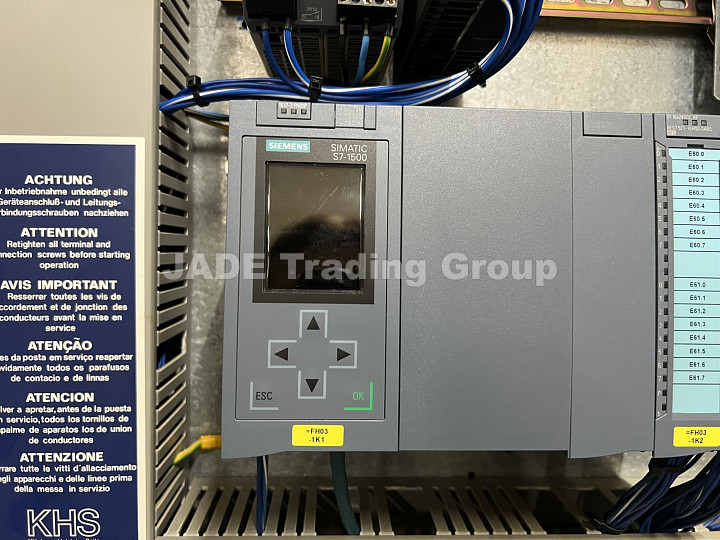 KHS Innofill DRS-ZMS Filling Block for Glass and PET Bottles