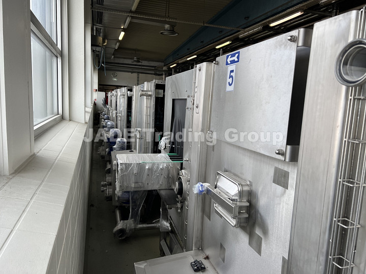 Tunnel pasteurizer, Single Deck PETEK 15