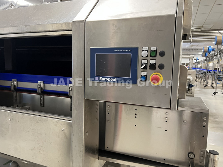 Tunnel Pasteurizer EUROPOOL 24000 container / hour - 2022