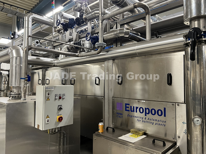 Tunnel Pasteurizer EUROPOOL 24000 container / hour - 2022