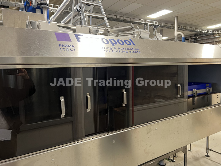 Tunnel Pasteurizer EUROPOOL 24000 container / hour - 2022
