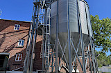 Modernized 200 hl Automated Brewery Malt Receiving Silo